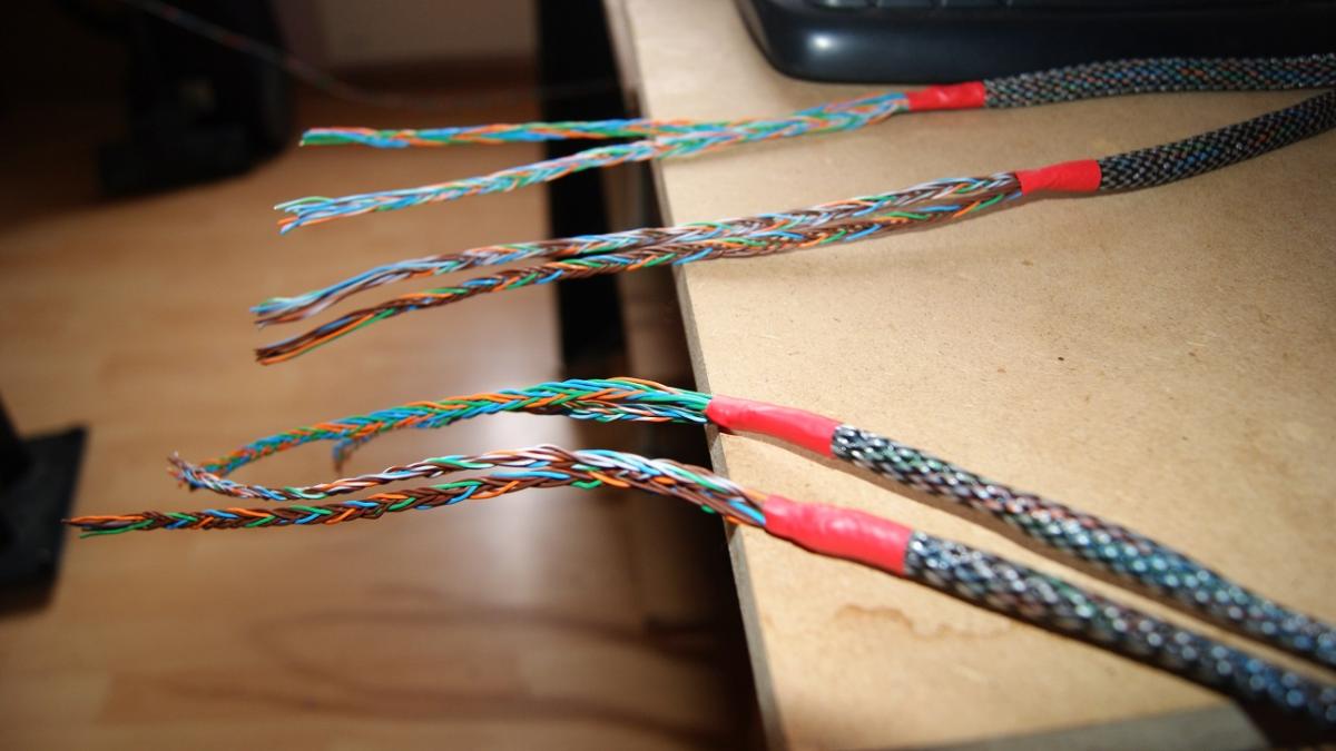 DIY braided cables multiple versions Audiokarma Home Audio Stereo Discussion Forums