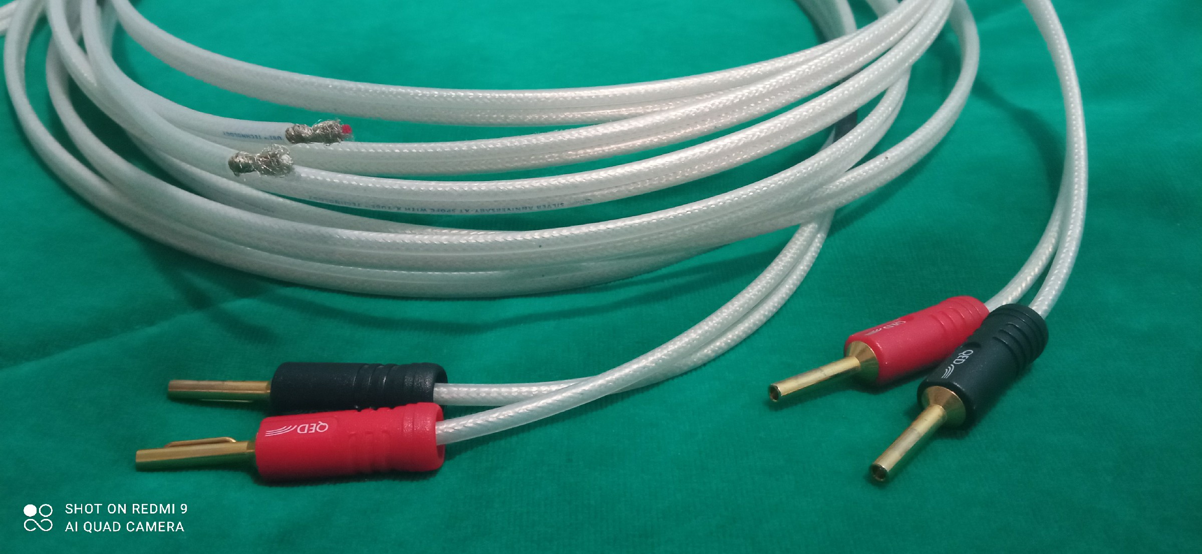 【はや＆ゆう】QED Silver Anniversary XT 4m QED Reference Silver Anniversary XT Speaker Cable — Chisholm